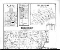 Harrison Township, Fulda, Spring Sta., St. Meinrad - Above, Spencer County 1879 Microfilm